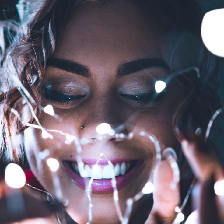 Portrait of Maya meditation instructor